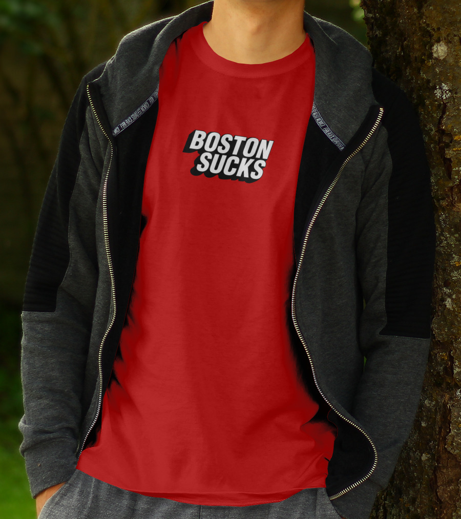 Ny Post Shop Boston Sucks T-Shirt