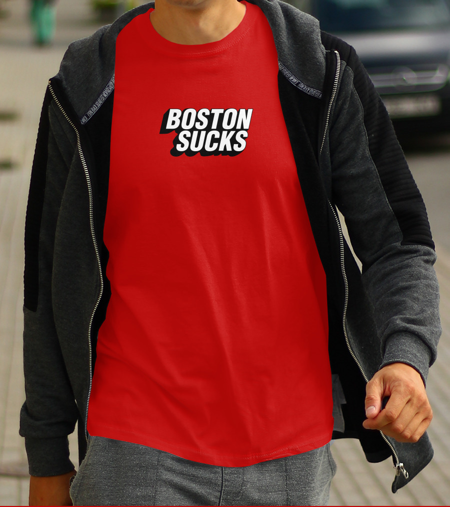 Ny Post Shop Boston Sucks T-Shirt