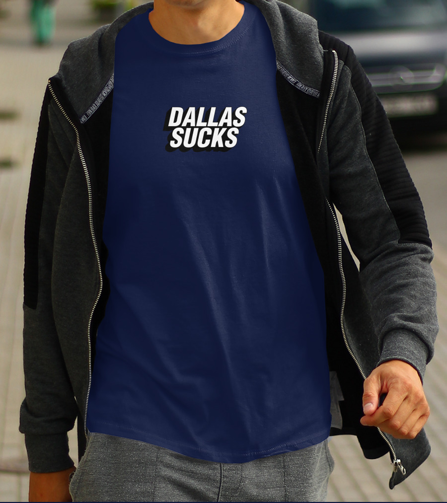 Ny Post Dallas Sucks Tee-Shirt Fan Sentiment T-Shirt