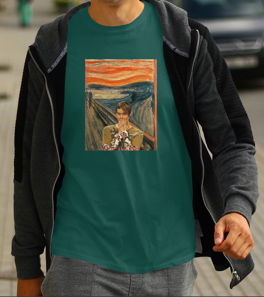 Livefromnewyork Stefon X The Scream Fusion T-Shirt