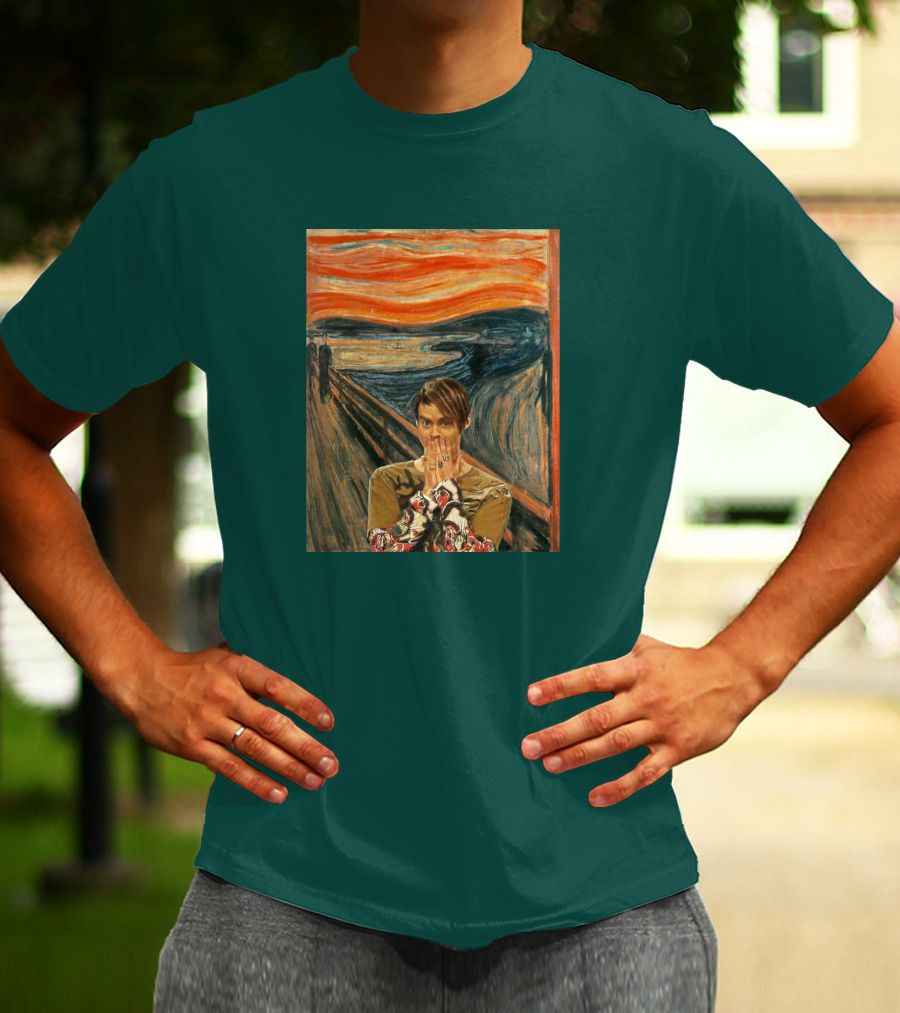 Livefromnewyork Stefon X The Scream Fusion T-Shirt