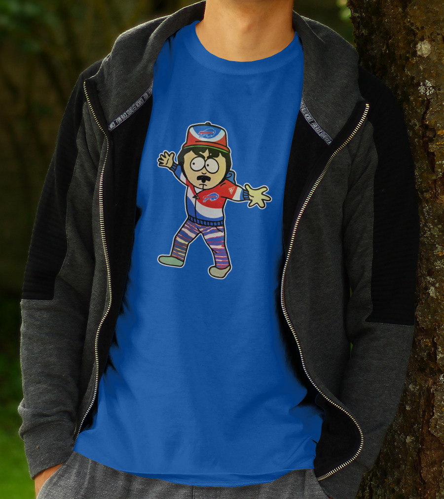 Ryan Johnson Buffalo Bills Inspired Cartoon Character T-Shirt