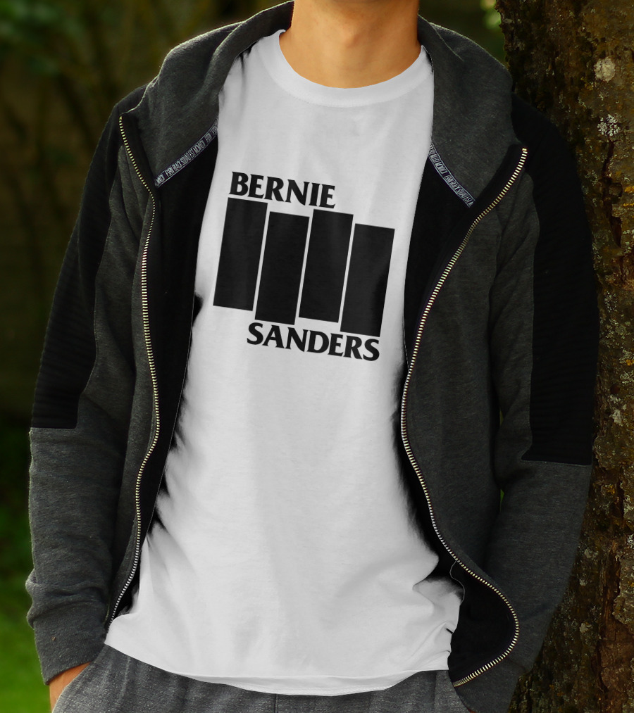 Bernie Sanders Black Flag T-Shirt