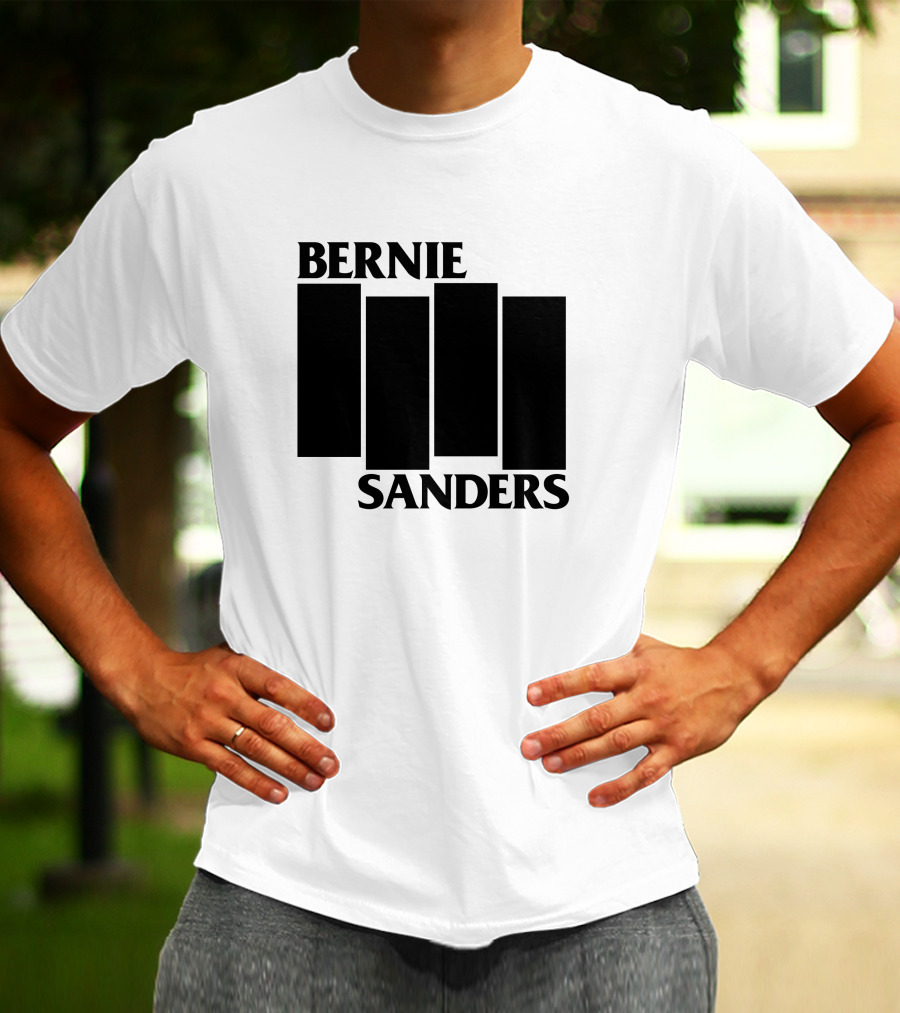 Bernie Sanders Black Flag T-Shirt