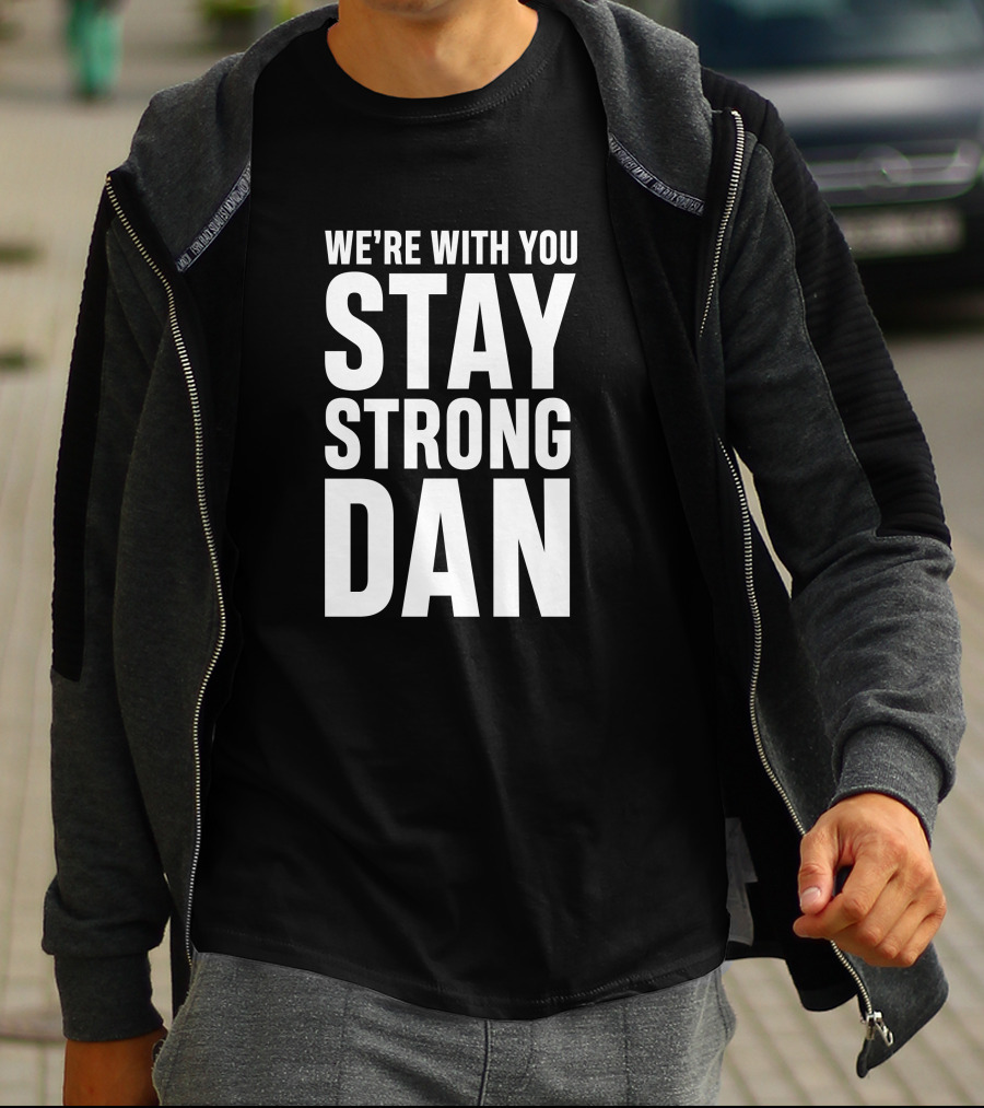 Chelsea Norwich City Stay Strong Dan Barden We're With You T-Shirt