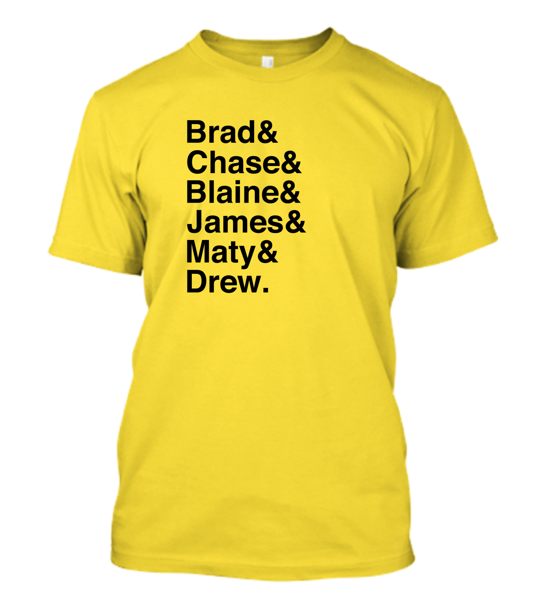 Brad Chase Blaine James Maty Drew 573 Tees Collaboration T-Shirt
