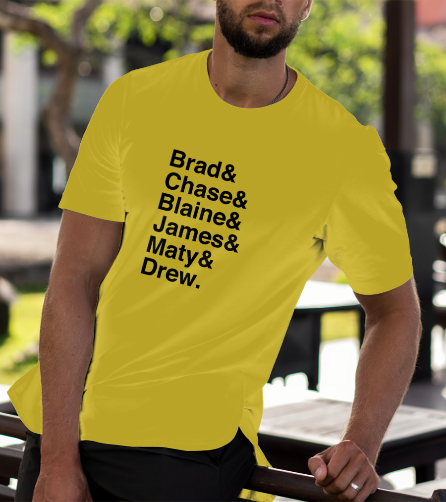 Brad Chase Blaine James Maty Drew 573 Tees Collaboration T-Shirt