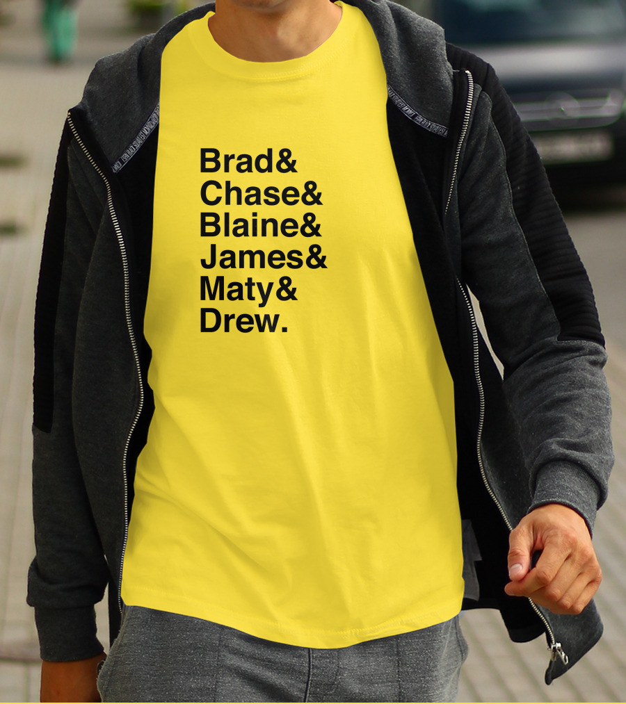 Brad Chase Blaine James Maty Drew 573 Tees Collaboration T-Shirt