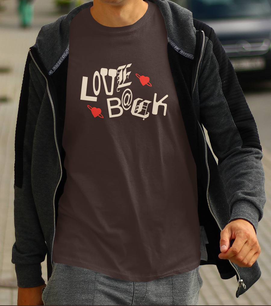 Why Don't We Merch Love Back Cupid Hearts T-Shirt