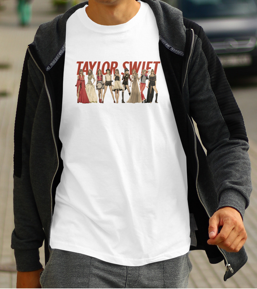 Taylor Swift Red Taylor's Version Eras Outfits T-Shirt