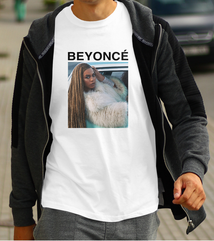 Beyoncé In Fur Coat Looking Powerful T-Shirt
