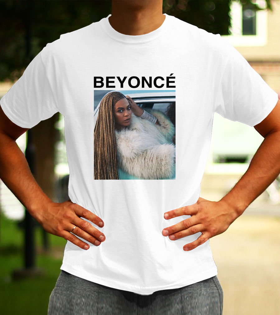 Beyoncé In Fur Coat Looking Powerful T-Shirt