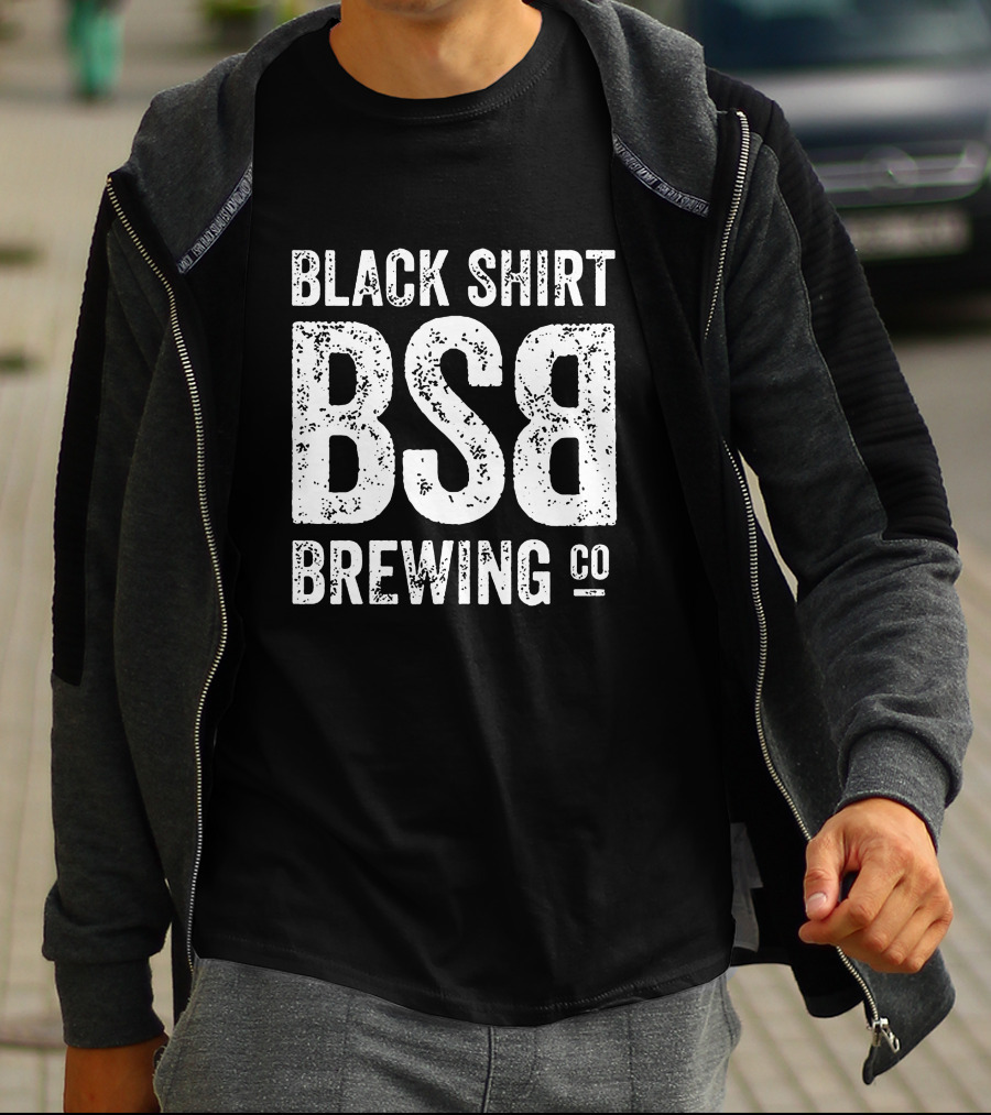 Black Shirt BSB Brewing CO T-Shirt