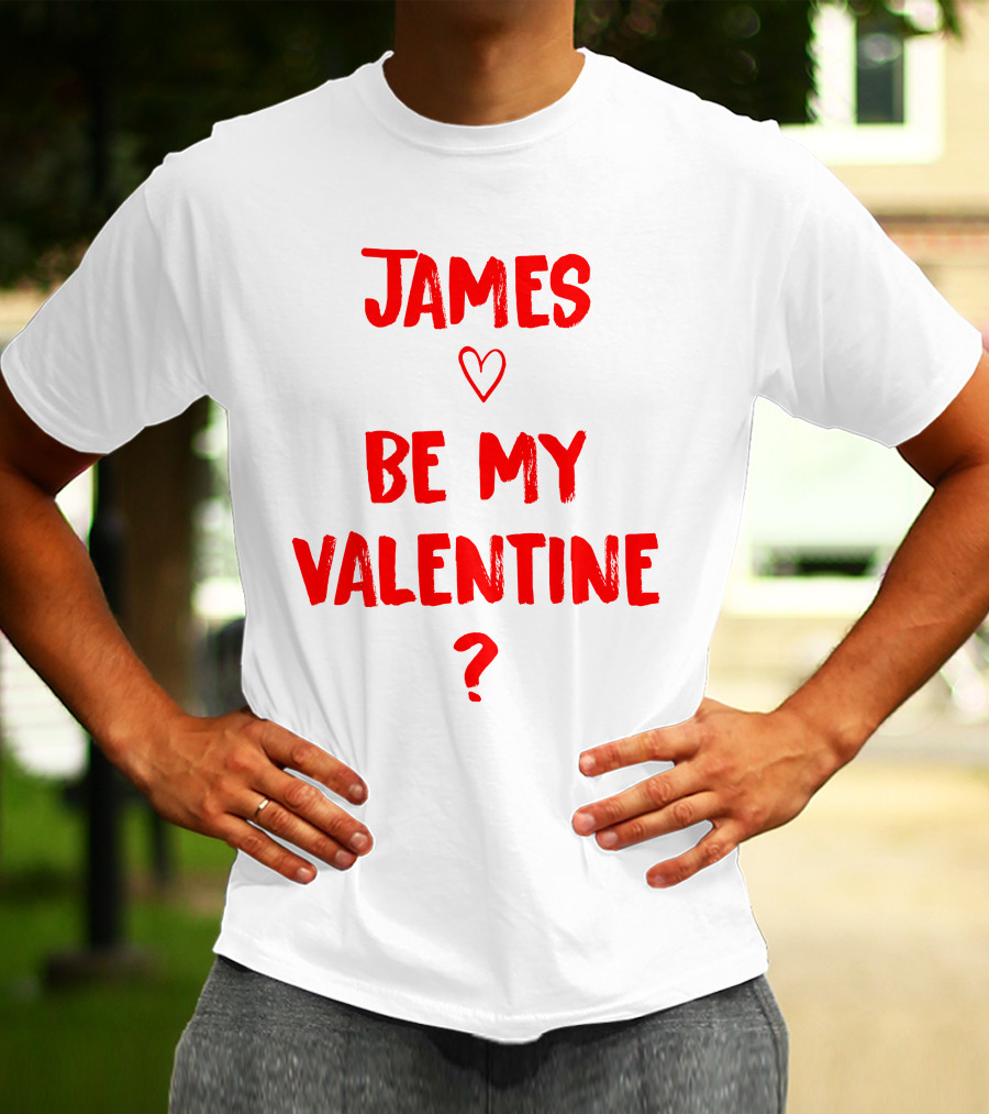 James Be My Valentine Maroon 5 Happy Birthday T-Shirt