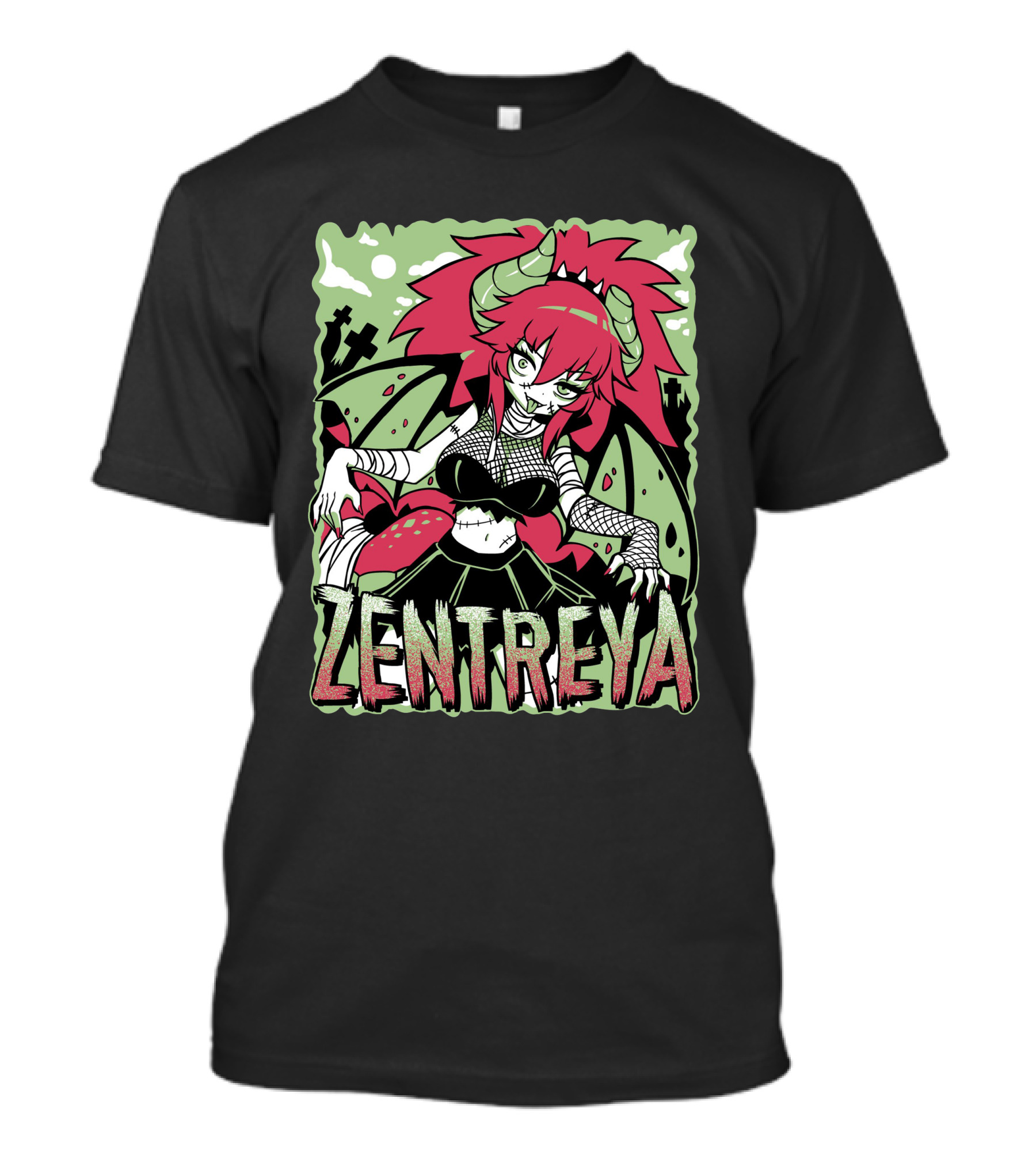Zentreya Halloween Vtuber Monster T-Shirt