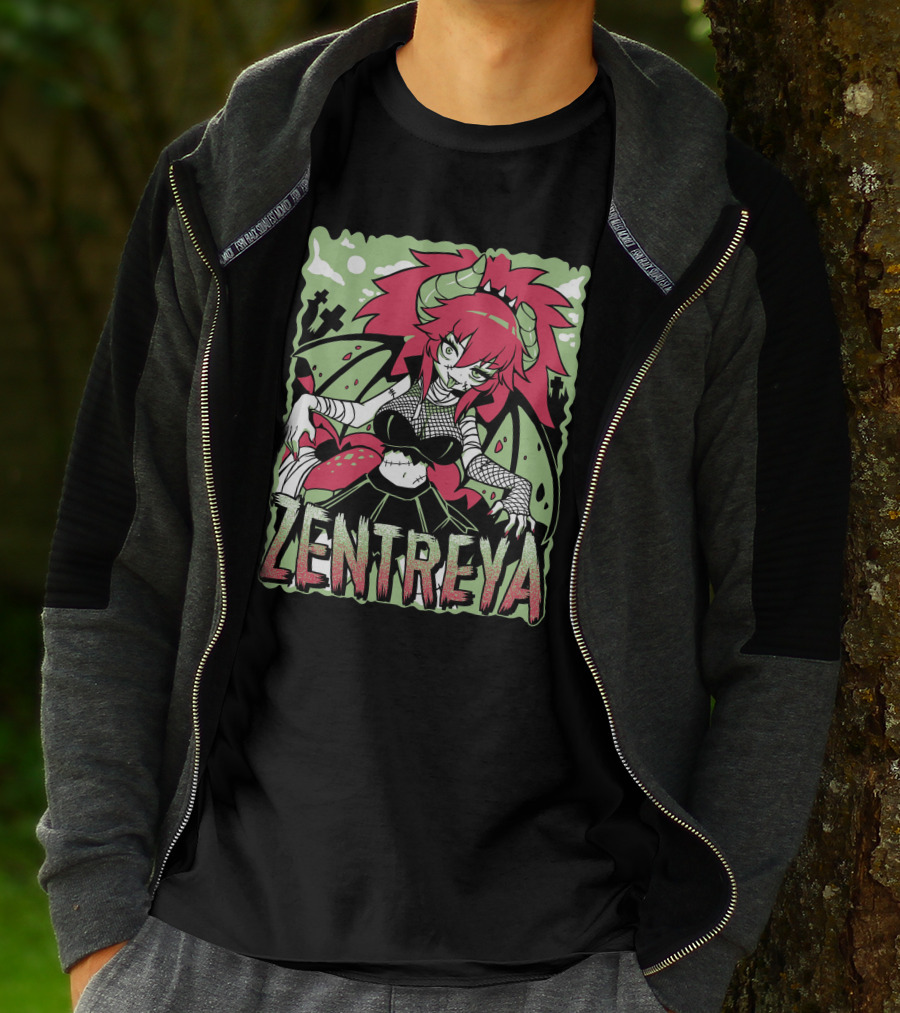 Zentreya Halloween Vtuber Monster T-Shirt