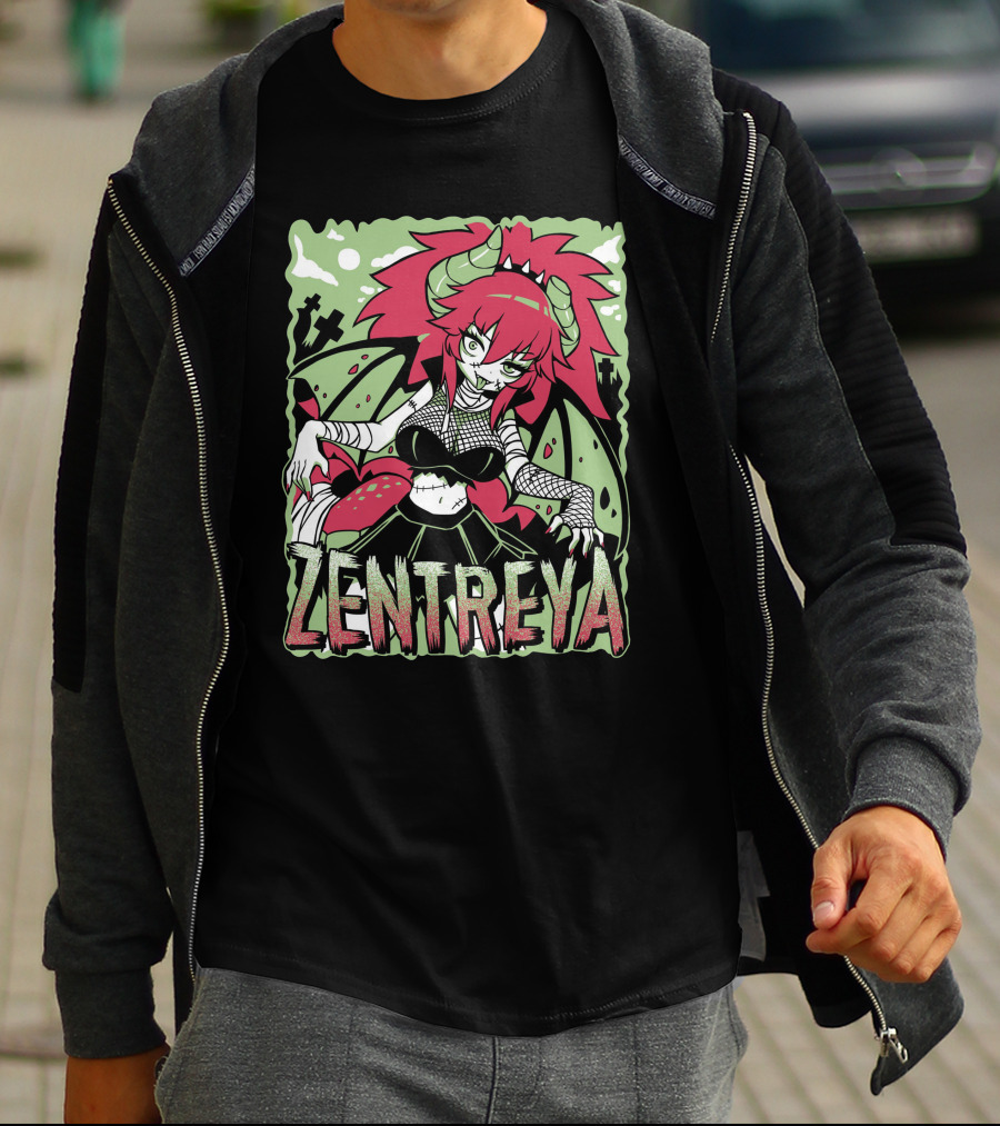 Zentreya Halloween Vtuber Monster T-Shirt