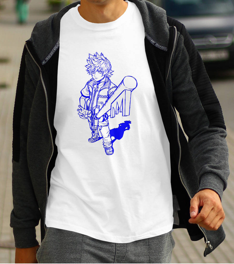 Nairda GS Sora Keyblade Kingdom Hearts Fan T-Shirt