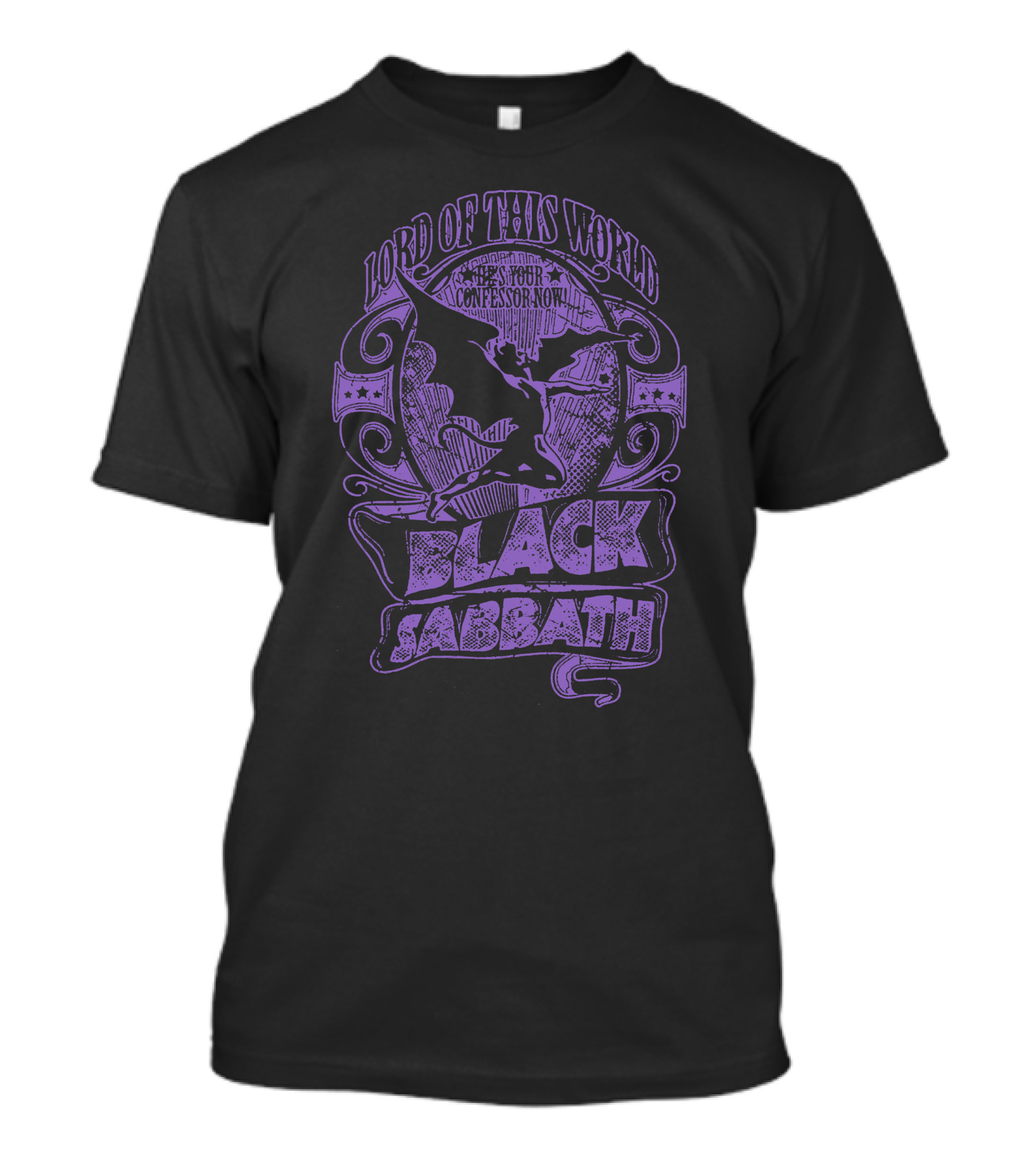 Lord Of This World Black Sabbath See Your Confessor Now T-Shirt