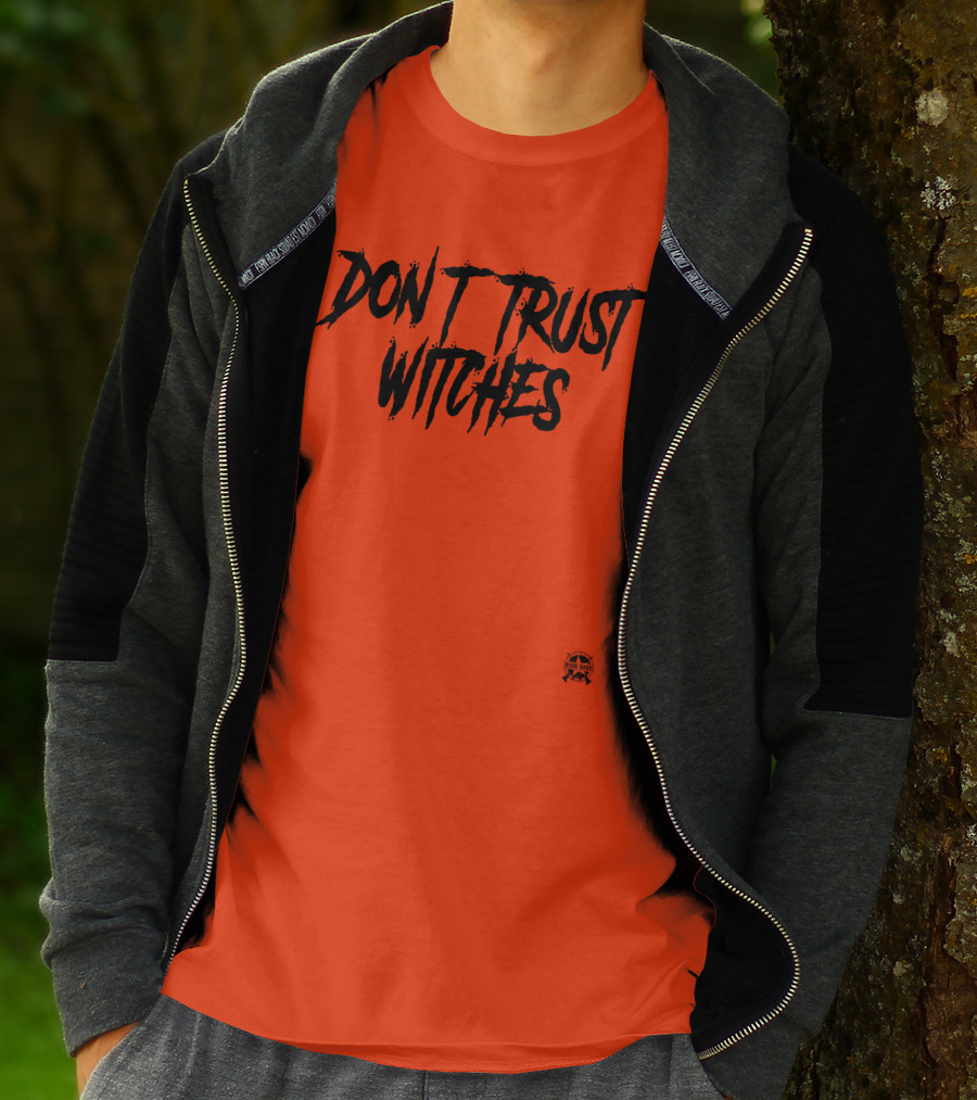 Don't Trust Witches Jack Posobiec Bring Ammo Text T-Shirt