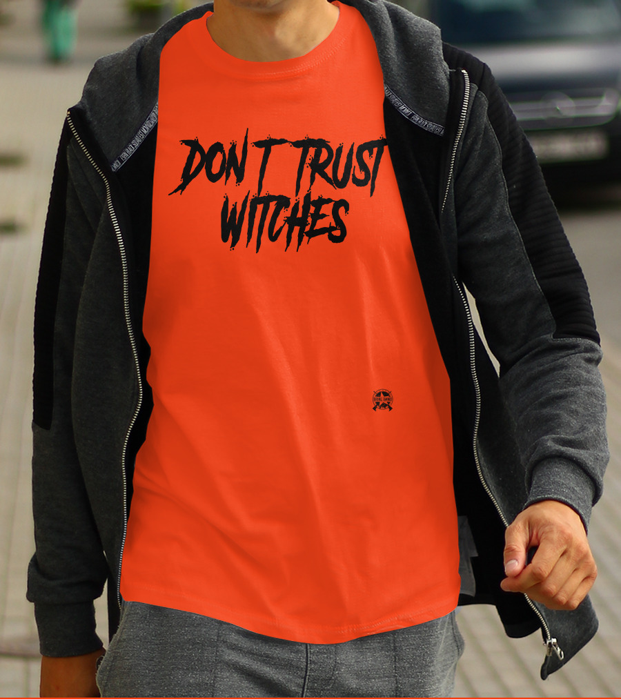 Don't Trust Witches Jack Posobiec Bring Ammo Text T-Shirt