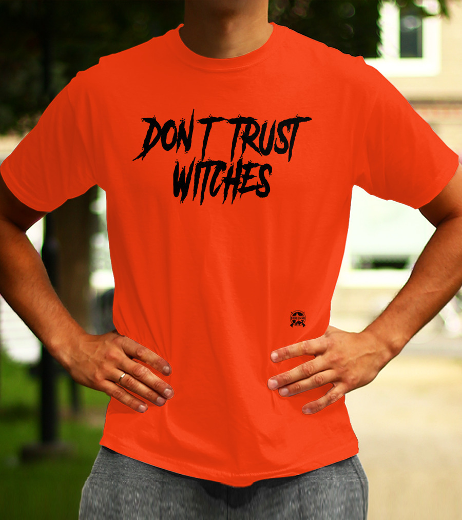 Don't Trust Witches Jack Posobiec Bring Ammo Text T-Shirt