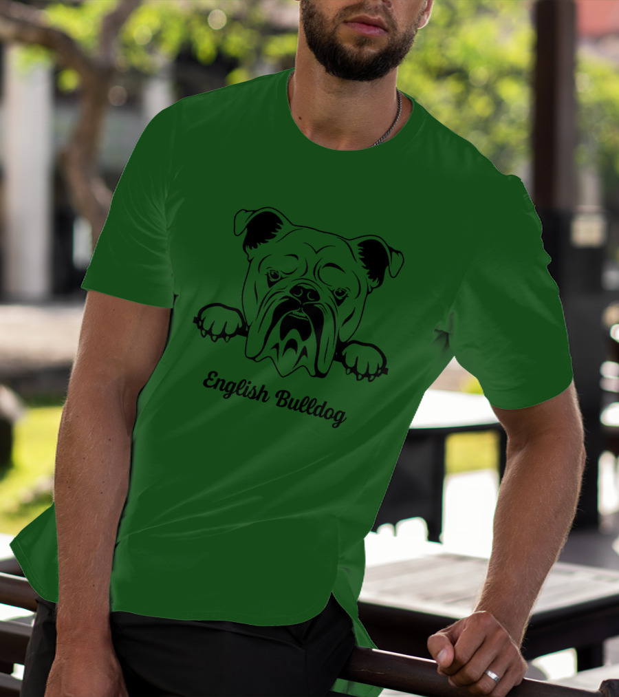 Afterlight Clothing Dog Lover English Bulldog T-Shirt