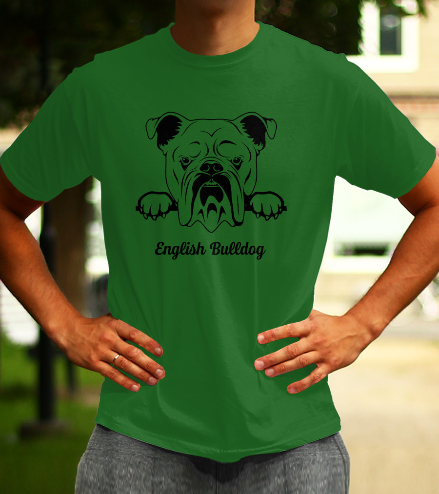 Afterlight Clothing Dog Lover English Bulldog T-Shirt