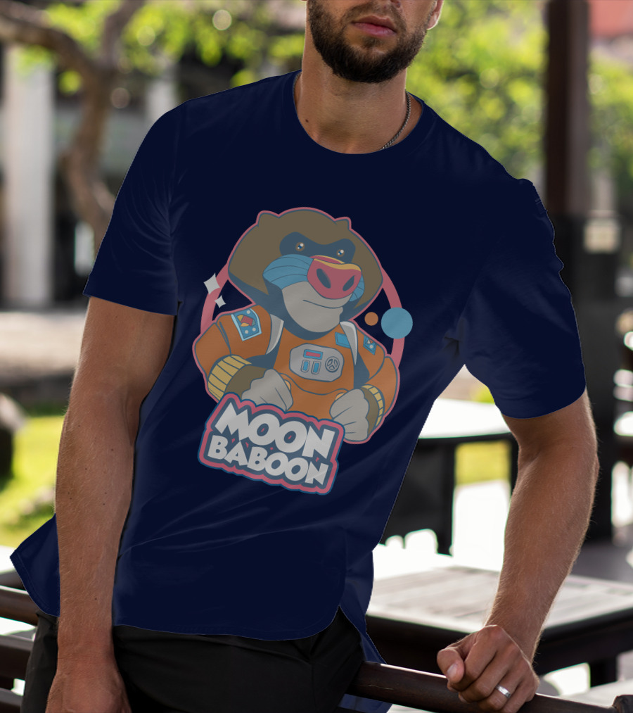 Moon Baboon It Takes Two Space Adventure T-Shirt