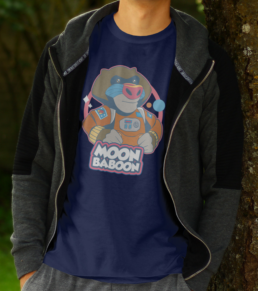 Moon Baboon It Takes Two Space Adventure T-Shirt