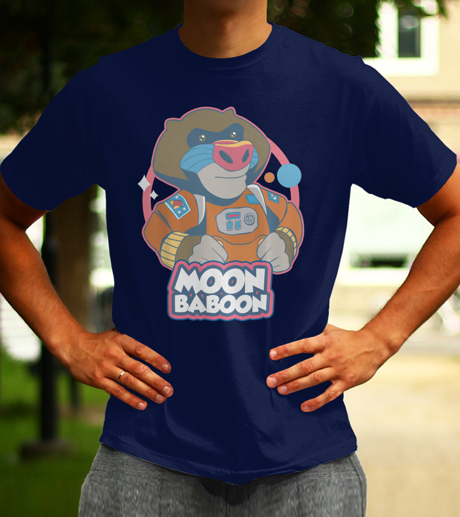 Moon Baboon It Takes Two Space Adventure T-Shirt