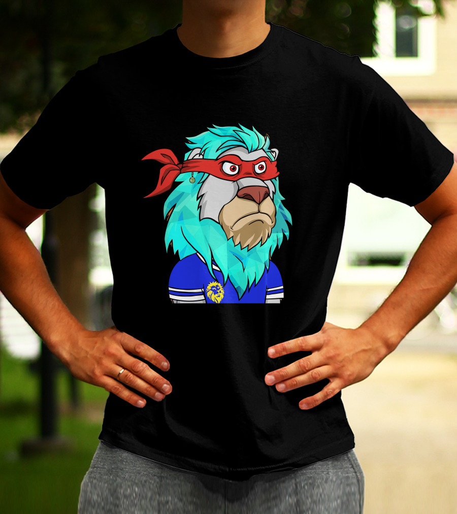 Chris Maddern 6621 Lazy Lions Ninja Opensea Bungalows T-Shirt