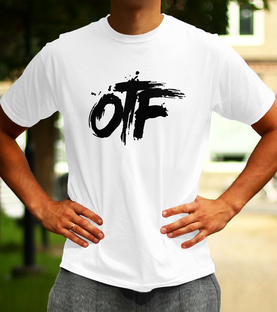 OTF Brushed Lettering Merch T-Shirt