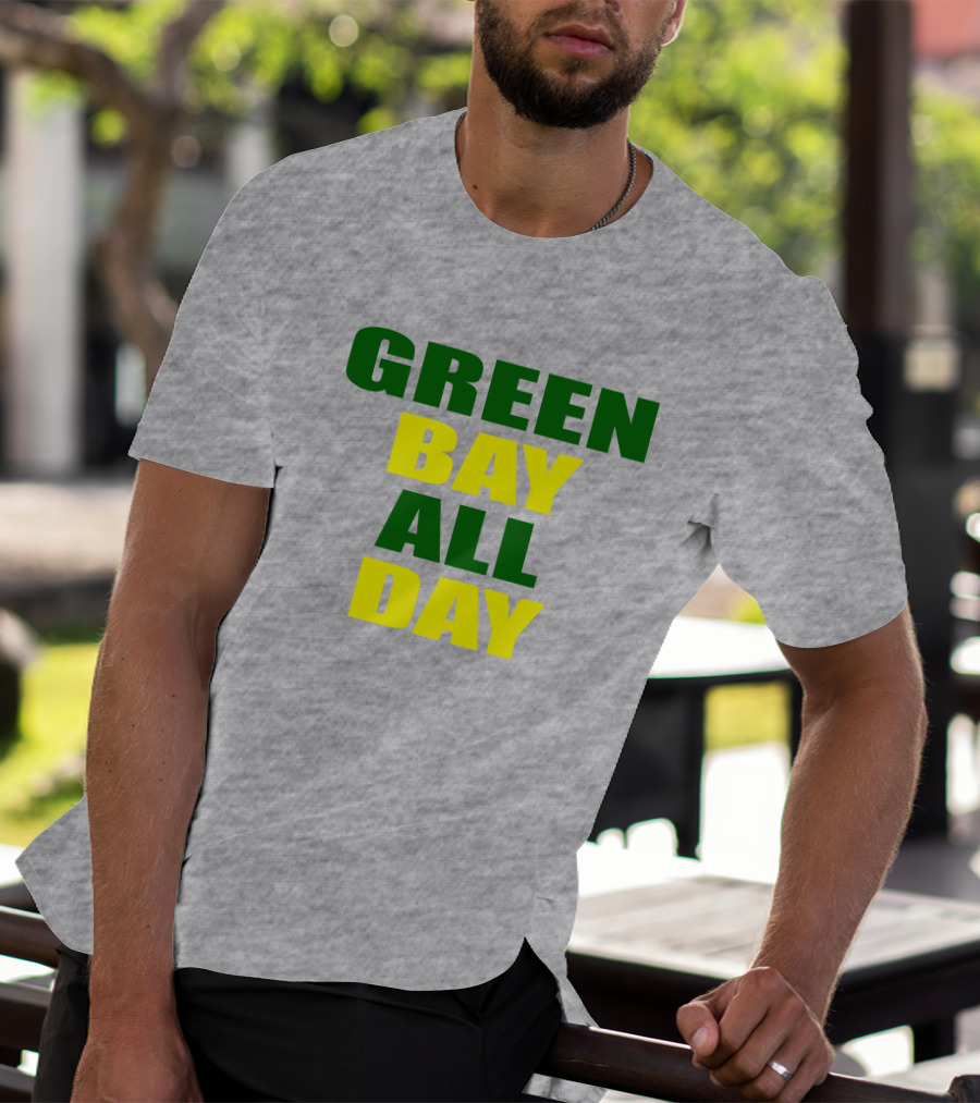 Green Bay All Day Packers Fan Edition Sam 2 Point Oh T-Shirt