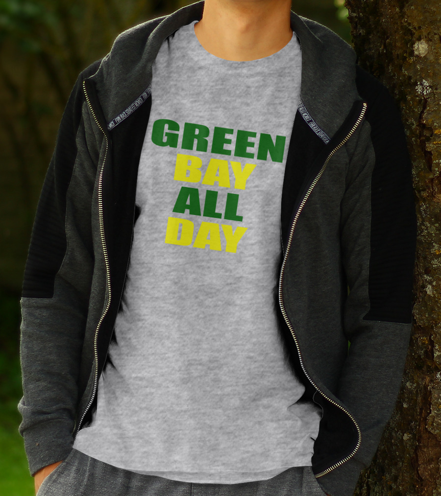 Green Bay All Day Packers Fan Edition Sam 2 Point Oh T-Shirt