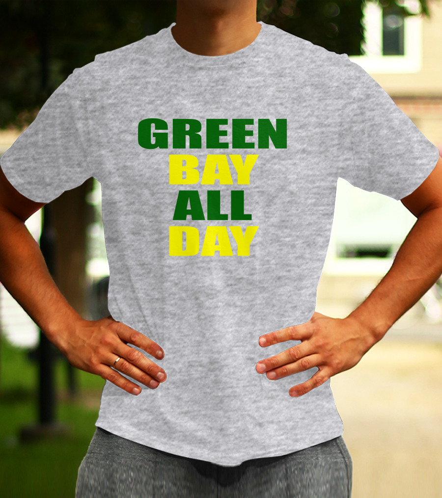 Green Bay All Day Packers Fan Edition Sam 2 Point Oh T-Shirt