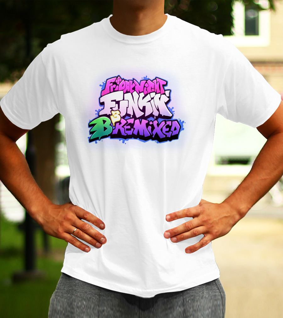 Friday Night Funkin B3 Remixed B3FNF T-Shirt