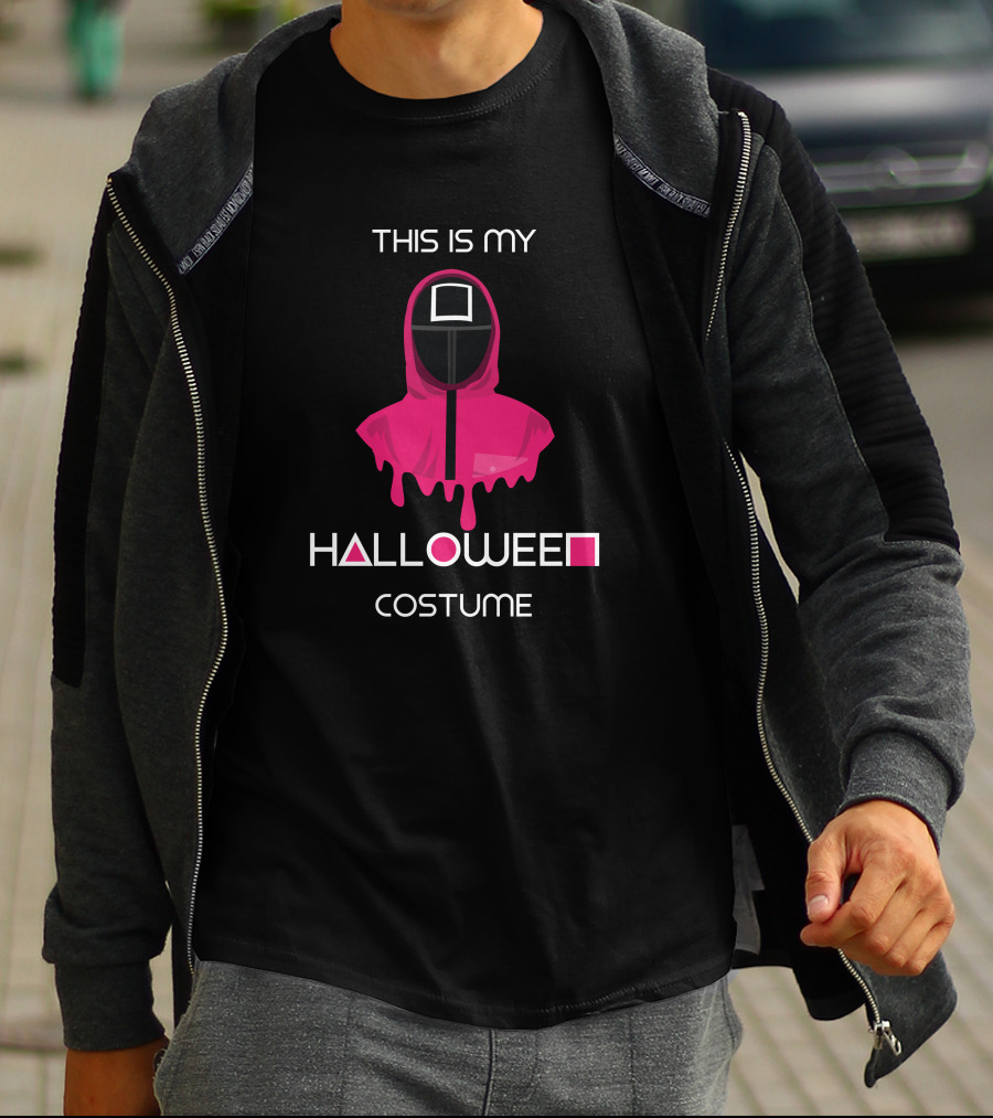 This Is My Halloween Costume Funny Squid Game Movie Costume T-Shirt
