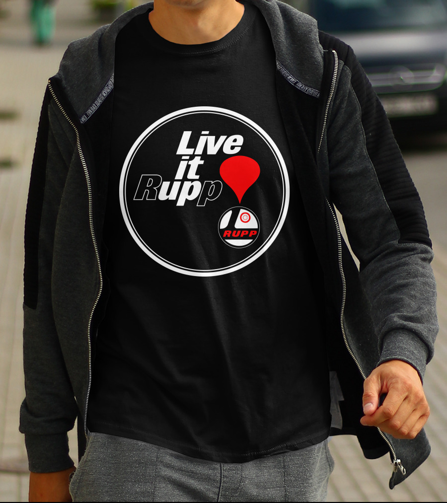 Live It Rupp Vintage Logo Red Balloon T-Shirt