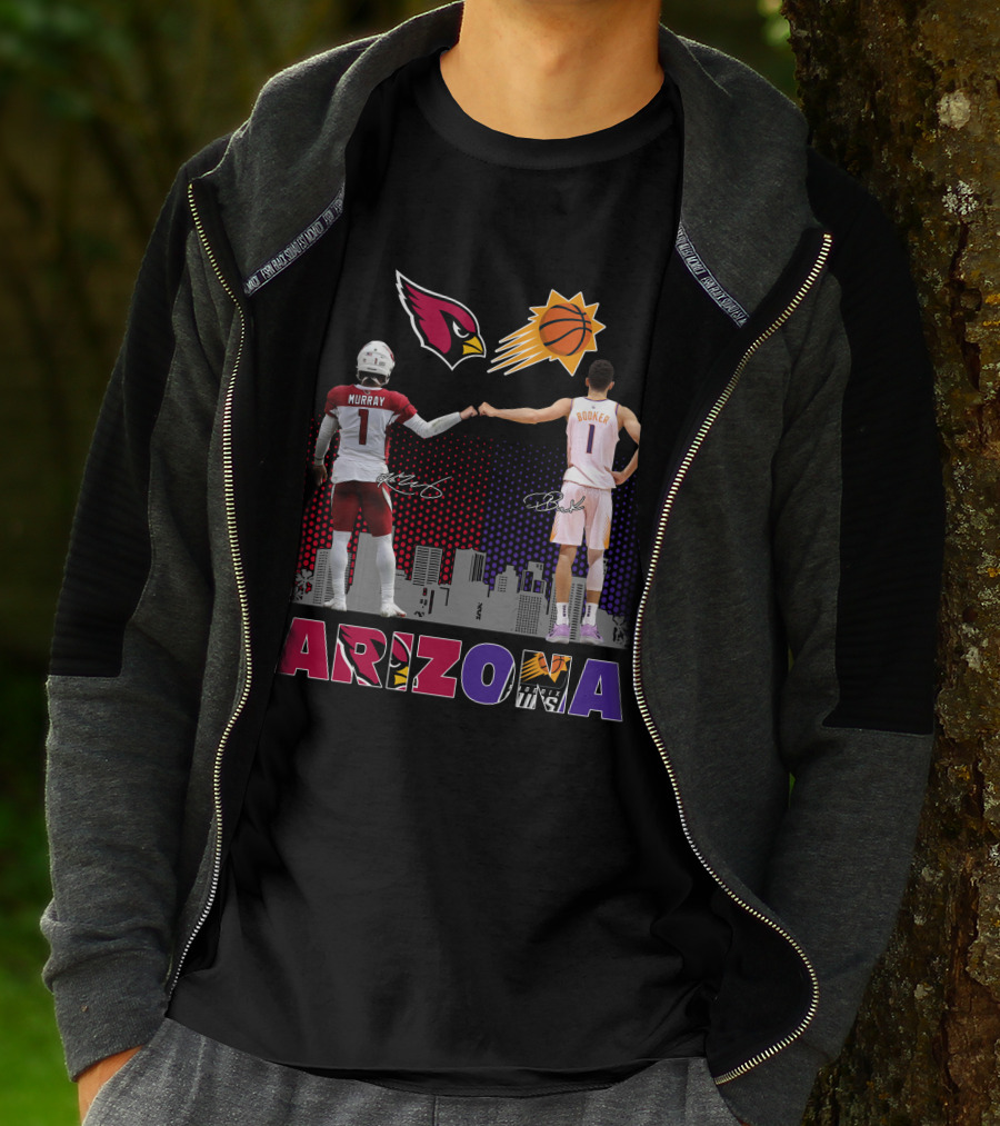 Arizona Cardinals Suns Murray Booker T-Shirt