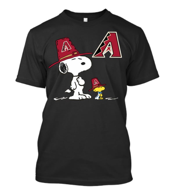 Arizona Diamondbacks Snoopy Woodstock A T-Shirt