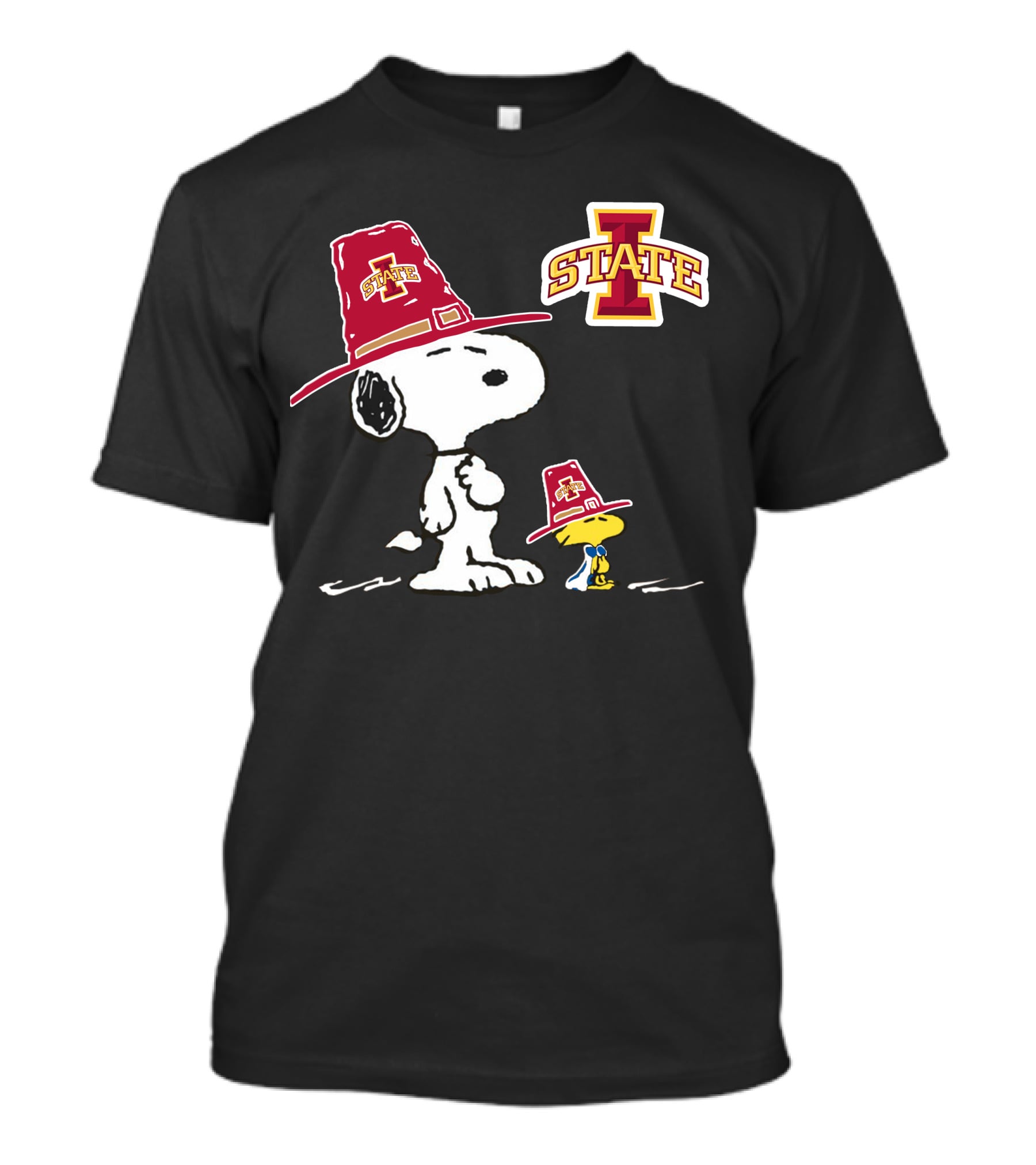 Iowa State Cyclones Snoopy Woodstock State I T-Shirt