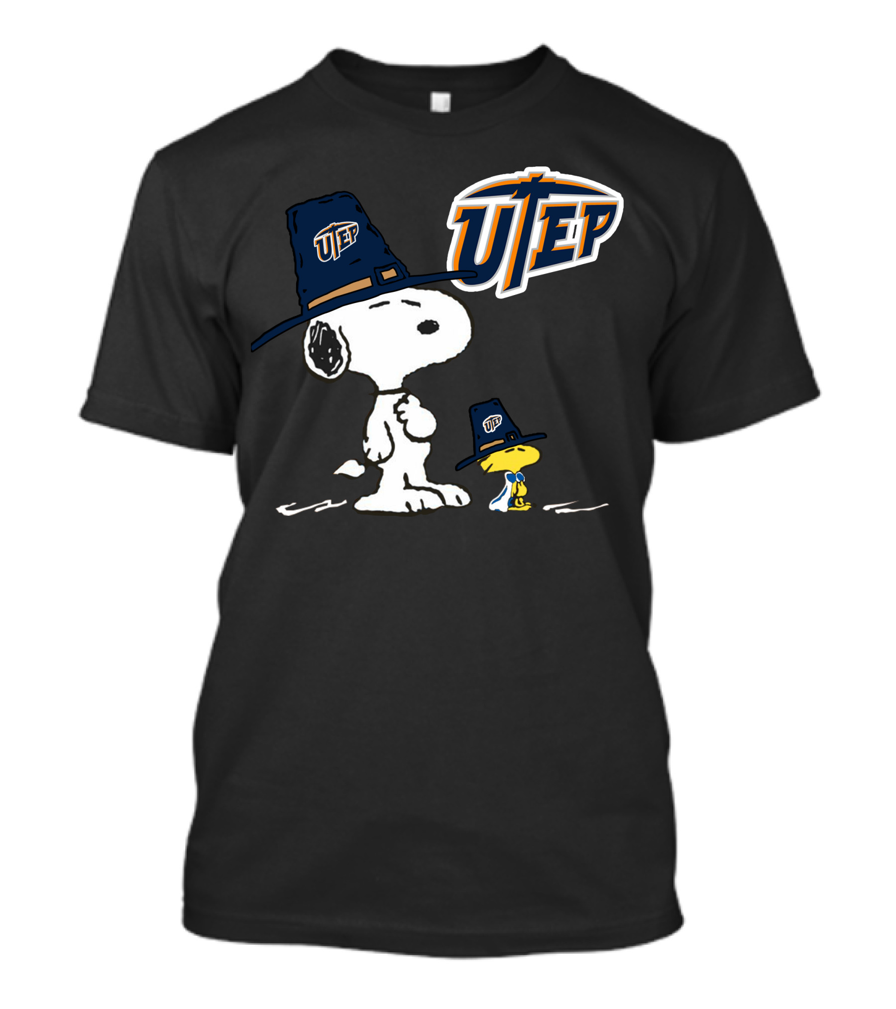 UTEP Miners Snoopy Woodstock T-Shirt