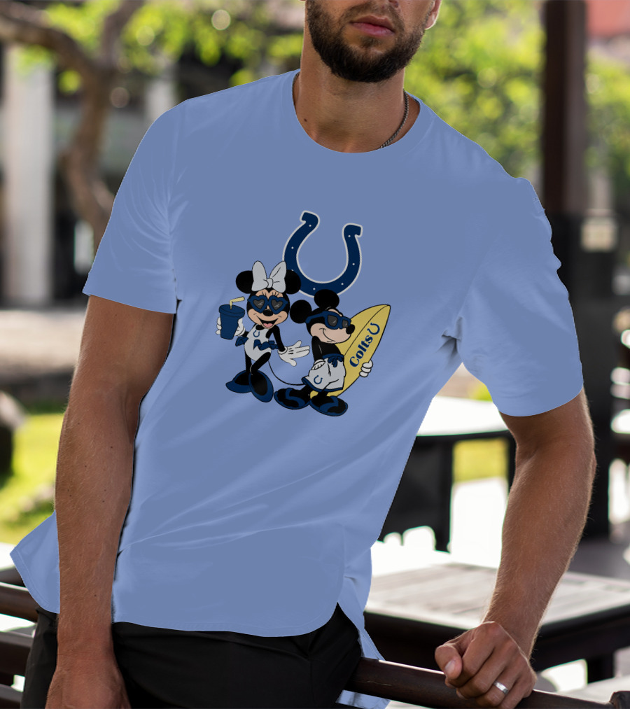 Colts Mickey Happy Vacation Colts U T-Shirt