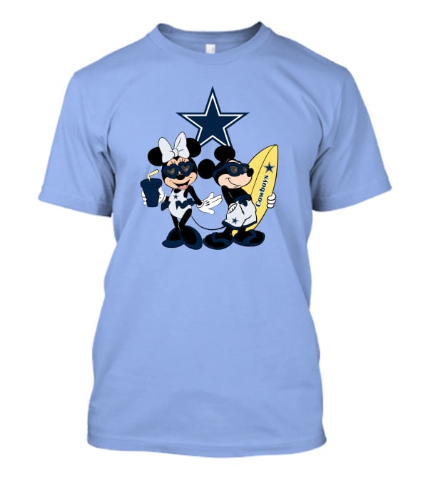 Cowboys Mickey Vacation Star Surfing T-Shirt