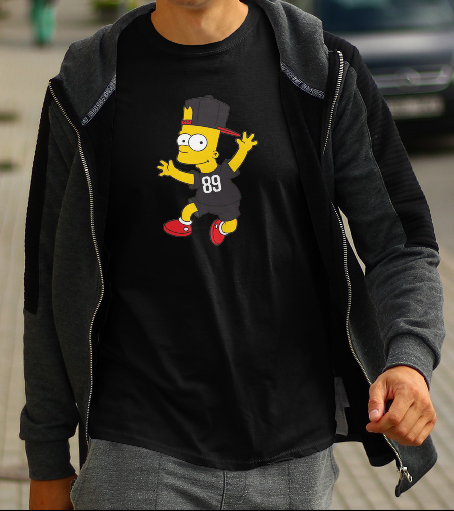 Bart Simpson Hip Hop Style T-Shirt