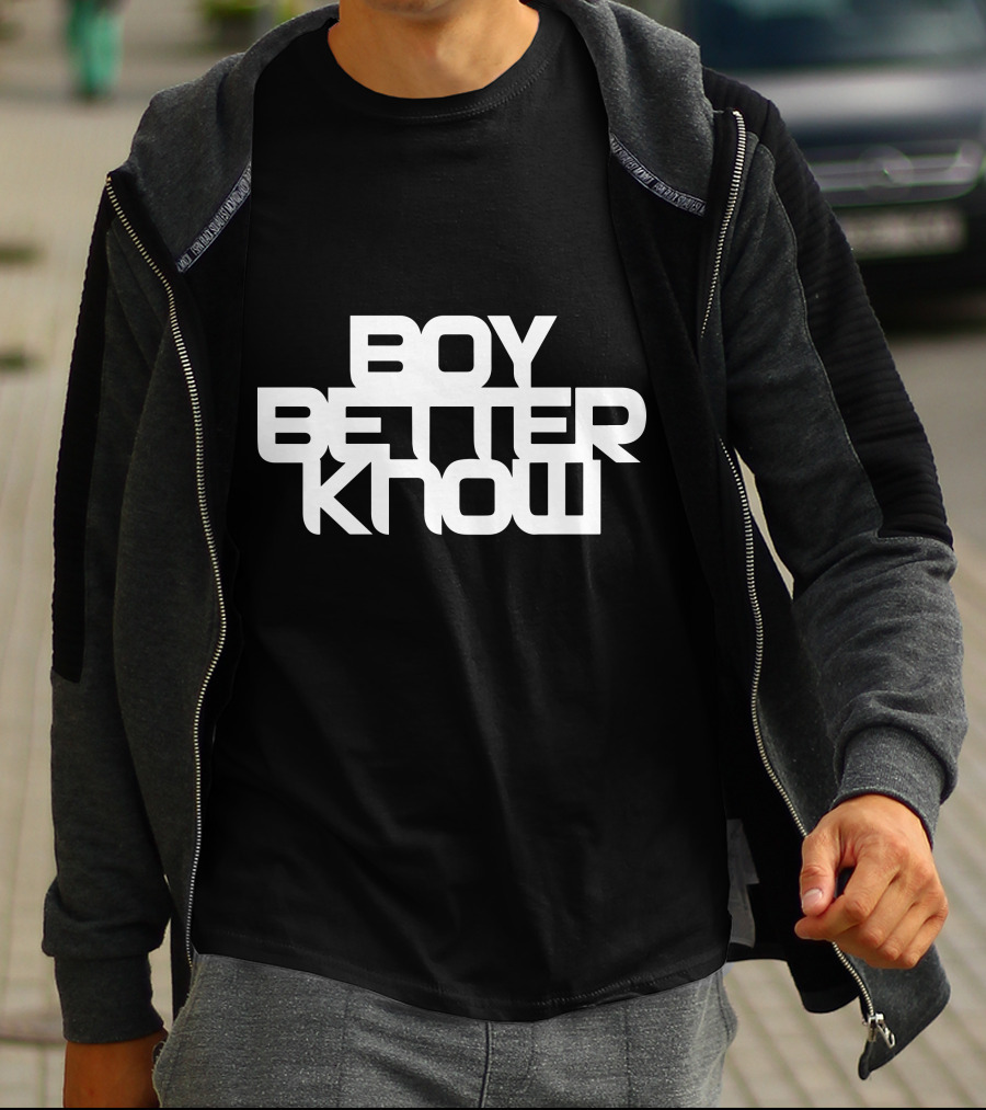 Boy Better Know Grime Collective Logo Hoodie Music Streetwear T-Shirt