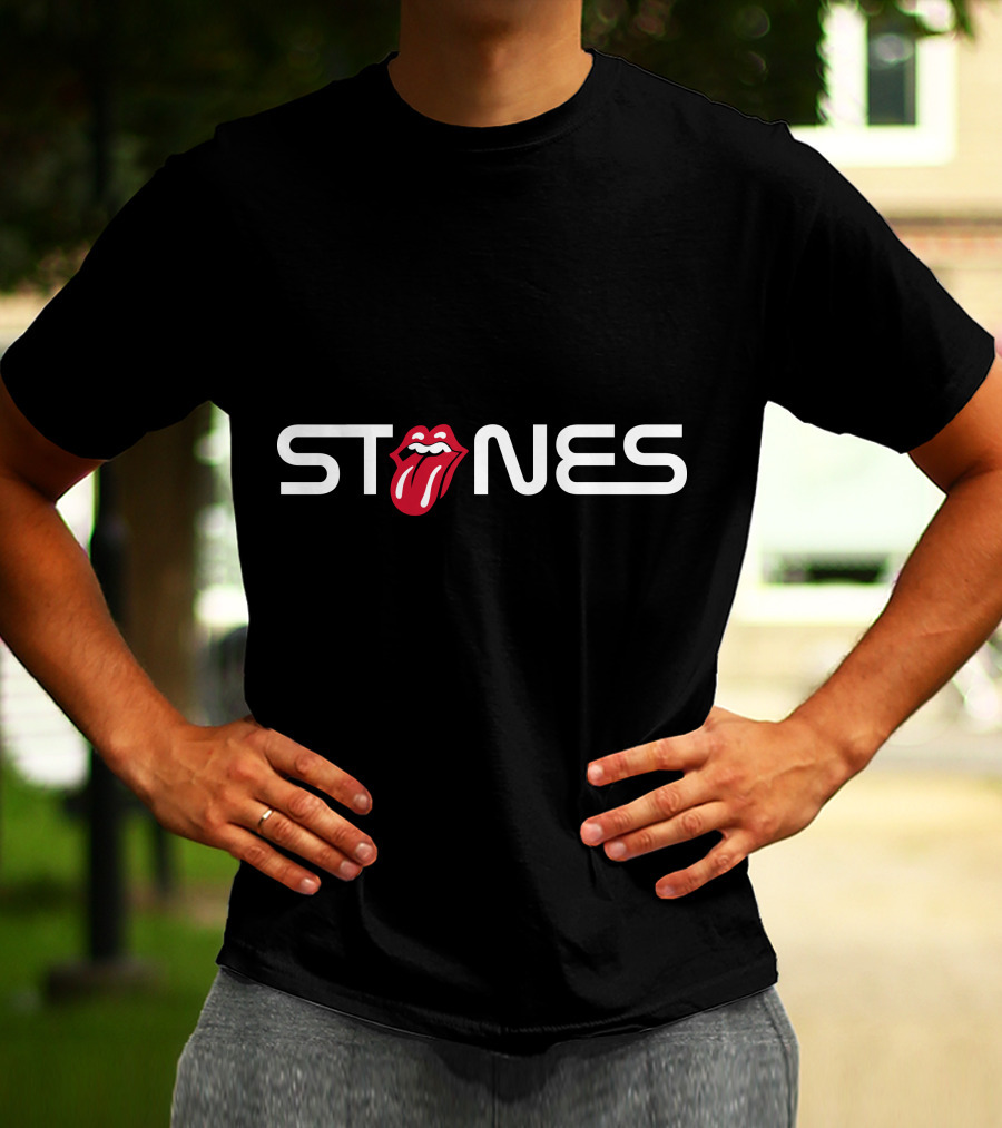 Charlie Watts Rolling Stones Tongue Logo Stones T-Shirt