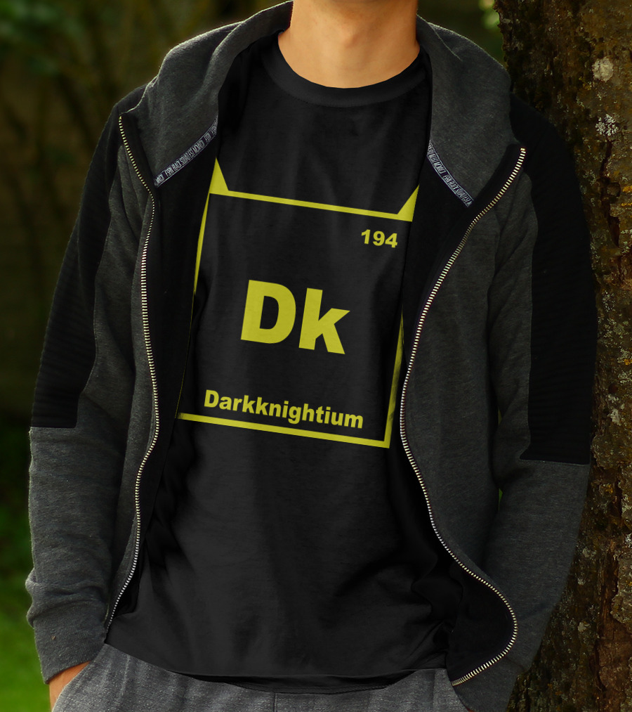 Darkknightium Dk 194 Element Batman Periodic Table T-Shirt