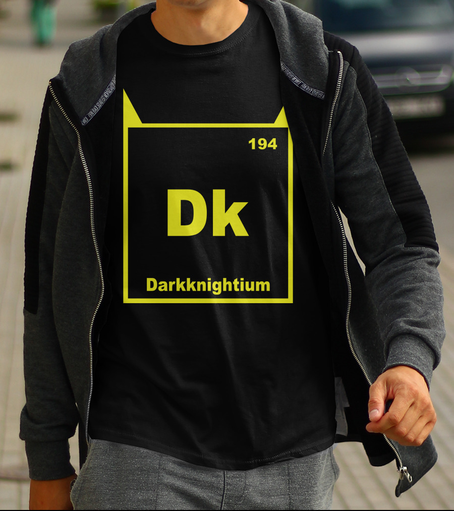 Darkknightium Dk 194 Element Batman Periodic Table T-Shirt